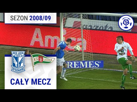(1/2) Lech Poznań - Lechia Gdańsk | CAŁY MECZ | Ekstraklasa 2008/09 | 28. Kolejka