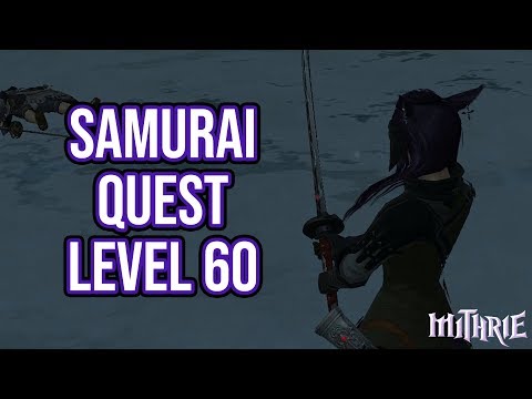 FFXIV 4.0 1221 Samurai Quest Level 60