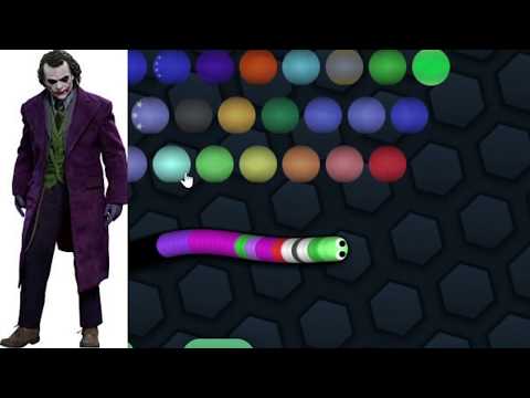 Slither.IO - Making My Own Skin - Joker