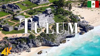 FLYING OVER TULUM (4K UHD) - Relaxing Music Along With Beautiful Nature Videos - 4k ULTRA HD