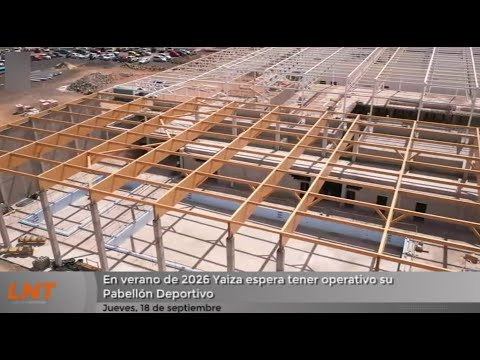 En verano de 2026 Yaiza espera tener operativo su Pabellón Deportivo