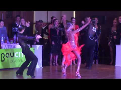 Novikov Igor & Prusakova Daria Samba 1/2 Crystal Ball 2018 Junior II