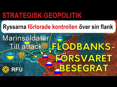 Ukrainska marinsoldater avancerar djupare in i den blottade ryska flanken