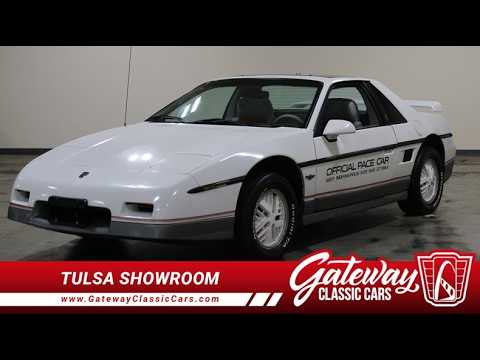 1984 Pontiac Fiero (CC-2103508) for sale in Tulsa, Oklahoma