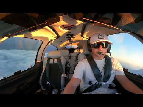 Cirrus SR22T Flight Vlog / Sacramento - Half Moon Bay / Instrument Approach and Low Clouds!