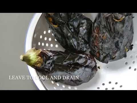 Smoked aubergine purée video thumbnail