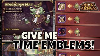 COME TO THE CIRCUS - GET YOUR TIME EMBLEMS! [FURRY HIPPO AFK ARENA]