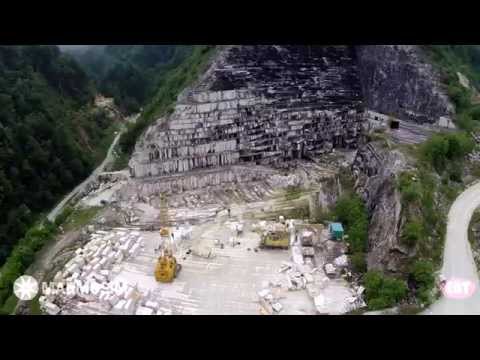 Filmare aeriana - Cariera Ruschita