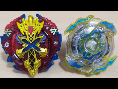 XENO XCALIUS .M.I vs RAGING ROKTAVOR .G.R | Beyblade Burst | Batalha Beyblade Burst - 10 Rounds
