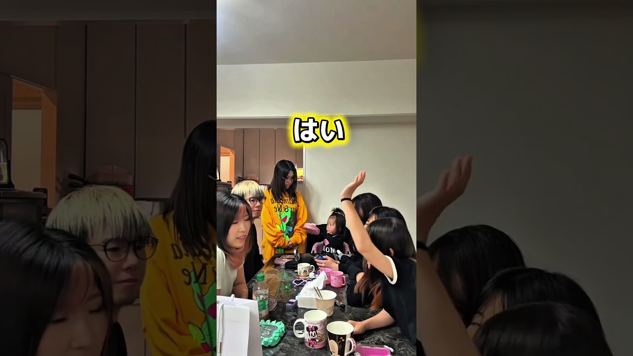 家族会議2（髪の毛編）#shorts #子供のいる暮らし #夫婦 #赤ちゃん