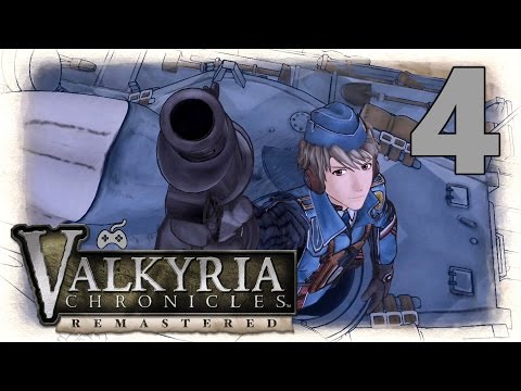 Valkyria Chronicles Remastered : Walkthrough Ch.4 - Battle for the Bridge - A-Rank (1080p PS4)