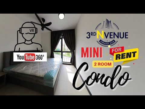 🎒 360° VR Video Tour 2 Room 1 Bath