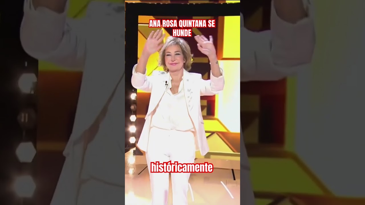 Telecinco en Crisis: El desplome de audiencia de Ana Rosa Quintana arrastra a la cadena