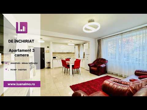 Apartament 3 camere de inchiriat | Rahovei Mihai Viteazu | spatios | video — Video