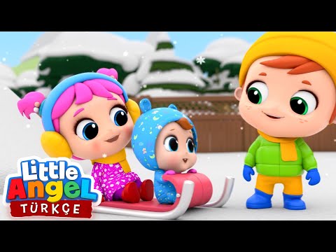 Bebek Karda Eğleniyor | Little Angel | Çocuk Çizgi Filmleri | Moonbug Kids Türkçe