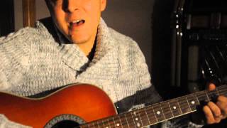 Dominique Perrin singing On the outside (Roch Voisine) acoustic version