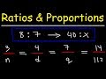 Ratio and Proportion Word Problems - Math