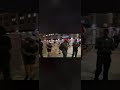 White woman telling black man how to protest in Austin Texas blm antifa