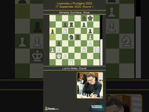 🇪🇸 David Larino Nieto vs Omar Almeida Quintana 🇨🇺 | Leyendas y Prodigios 2025 | Round 1