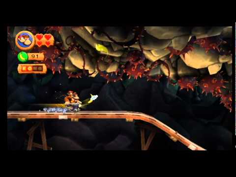 Donkey Kong Country Returns - 1-6 Crazy Cart