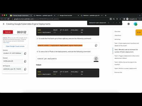 App Dev Deploying the Application into Kubernetes Engine Python GSP188