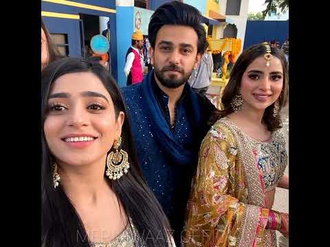 Sehar khan at Saboor Aly & Ali Ansari Wedding#shorts#fasiq #rangmahal#seharkhan #RangMahalOST