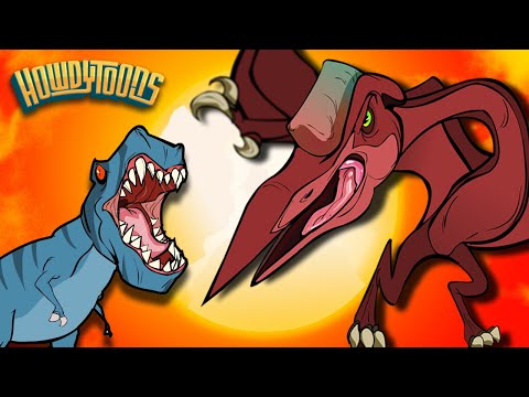 QUETZALCOATLUS from Dinostory by Howdytoons