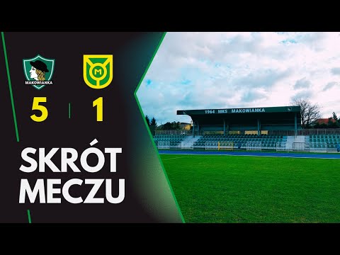Makowianka Maków Mazowiecki – Marcovia Marki 5:1 | Skrót meczu | IV Liga 2025/2026 (16. kolejka)