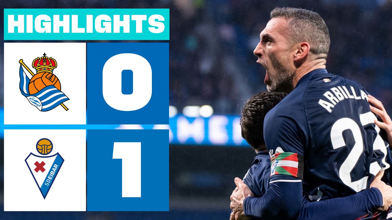 Real Sociedad B U21 vs Eibar Highlights