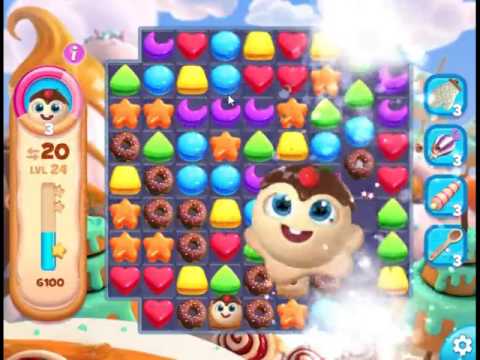 Cookie Jam Blast Level 24 - NO BOOSTERS 🍪 | SKILLGAMING OFFICIAL