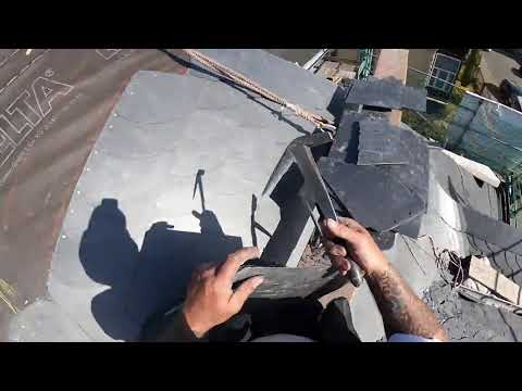 Live aus Dresden - Schieferkehle decken - Schuppendeckung - Theis Böger