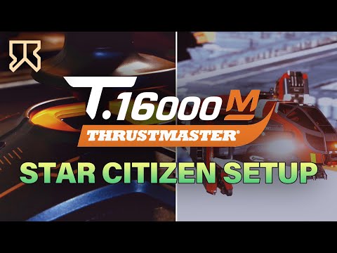 Thrustmaster T.16M FCS Hotas - Star Citizen Configuration
