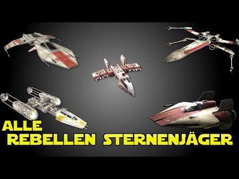 Star Wars: Alle Sternenjäger der Rebellen (X-Wing, Y-Wing, A-Wing, B-Wing, H-Wing, Z-95, HWK 290...)