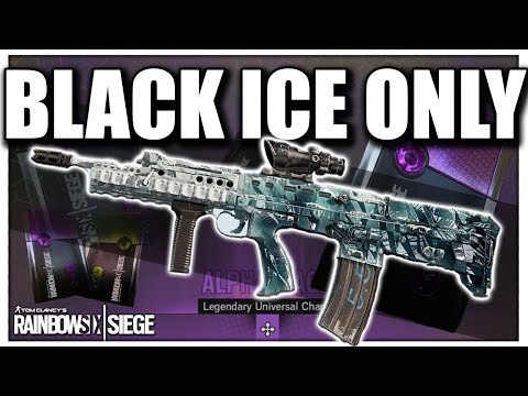 Super Lucky! 50 Alpha Pack Opening! (Black Ice Only) - Rainbow Six Siege