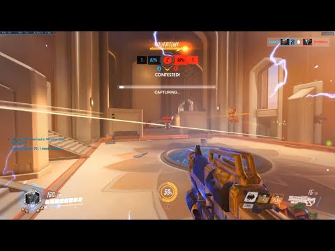 Overwatch Kabaji Goes Insane As Tracer & Soldier But His Team Throws