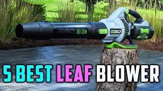 Best Leaf Blowers 2025 | Top 5 Best Cordless Battery Leaf Blowers!