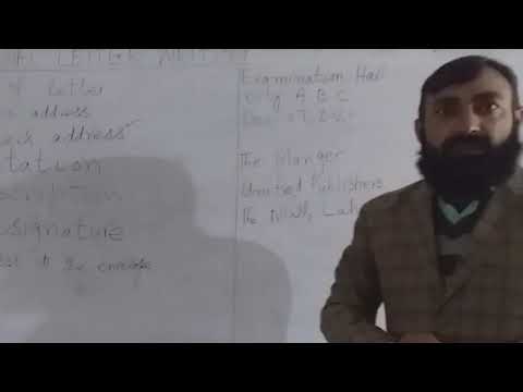 Parts of a Formal Letter. Formal Letter #Pak vs NZ Letter writing