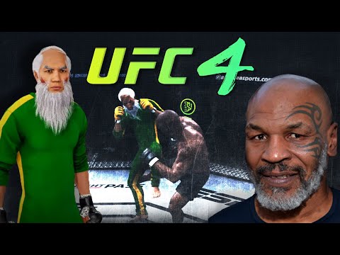 Old Bruce Lee vs. Old Iron Mike (EA sports UFC 4)