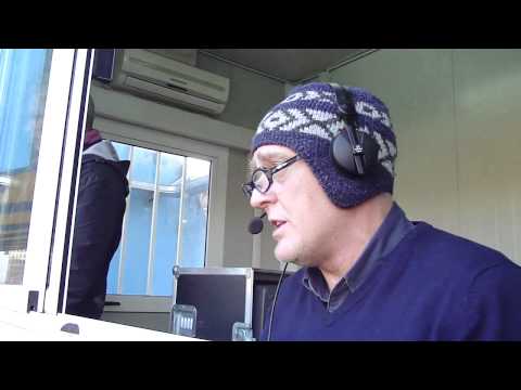 Francesco Repice in radiocronaca per Frosinone-Novara 1-1 (11/12/2010)