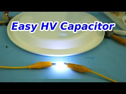Making a High Voltage Capacitor