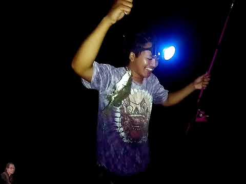 Mancing Mania Rame-rame di Spot Pancing Pantai Lebuk