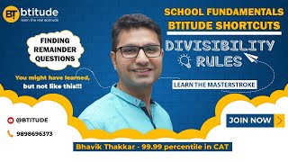 Download the video "Finding remainders shortcut | rules for divisibility | divisibility tests | how to find remainders"