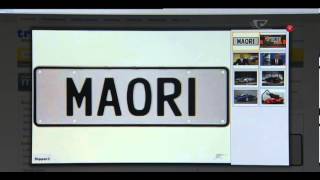 MAORI number plate up for sale again