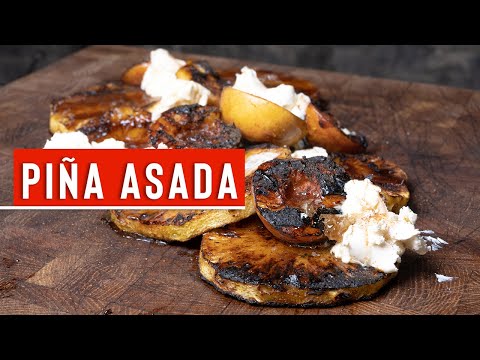 Grilled Pineapple with SMP Honey | Soy Parrillero