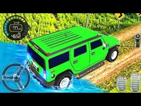 Off-road 4x4 Jeep Wrangler Driving Simulator - Uphill impossible drive - Best Android  Gameplay |