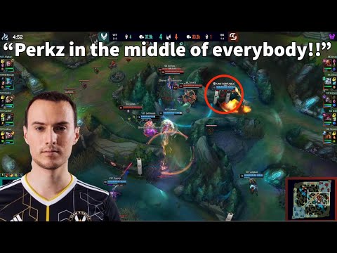 Perkz Lands A Huge Corki Passage And Vitality Win The Teamfight!!!