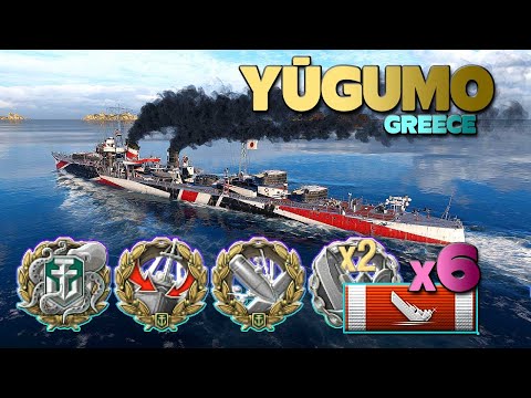 Destroyer Yūgumo: "This is going be close" - World of Warships