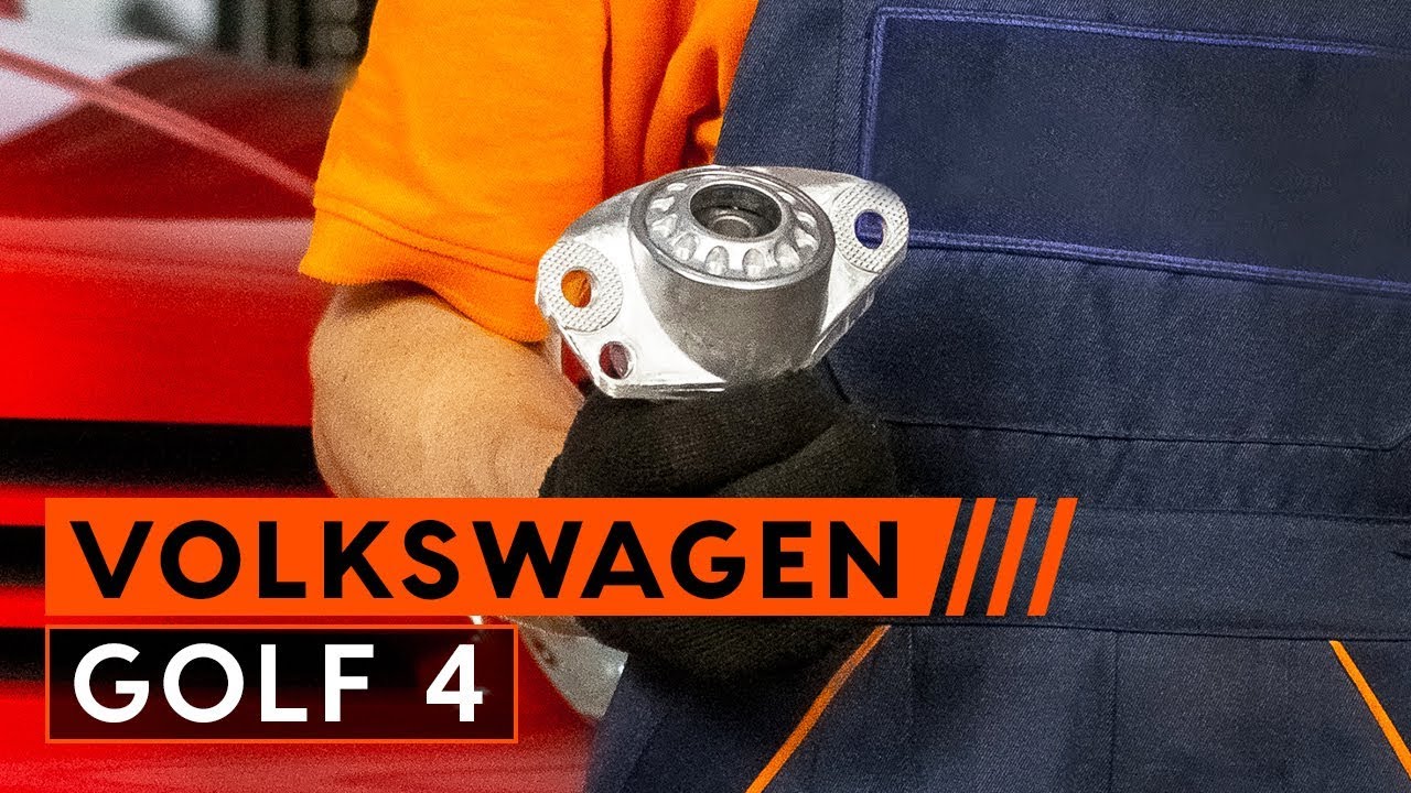Anleitung: VW Golf 4 Domlager hinten wechseln