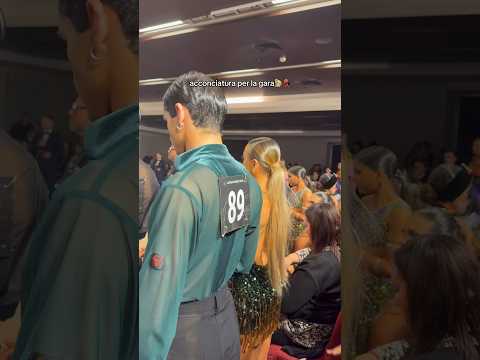 La mia acconciatura per la gara di ballo👱🏼‍♀️💃🏼