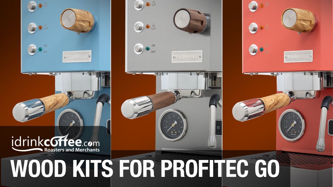 Brewspire Wood Accent Kit for Profitec Go - Walnut video